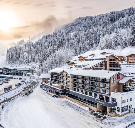 Außenansicht Hotel Adapura Wagrain Winter