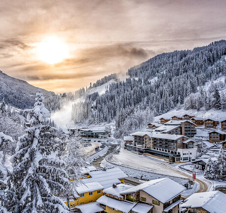 Außenansicht Hotel Adapura Wagrain Winter